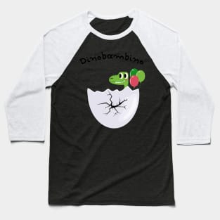 Dinobambino for Young and Old Baseball T-Shirt